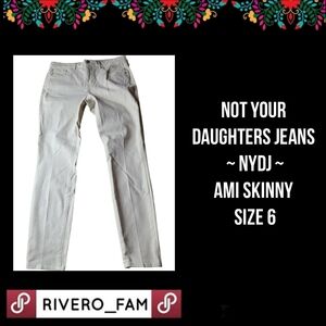 NOT YOUR DAUGHTERS JEANS | NYDJ | AMI SKINNY | SIZE 6